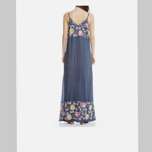 Karen kane Cotton Embroidered Maxi Dress - Small - Picture 2 of 8